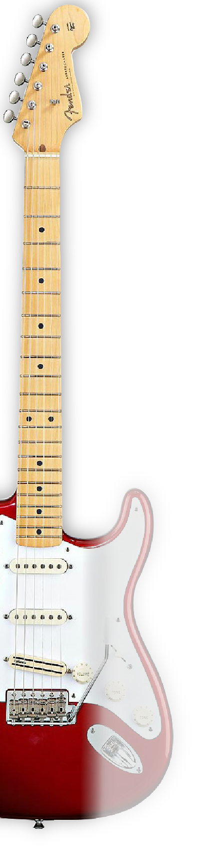 red fender stratocaster