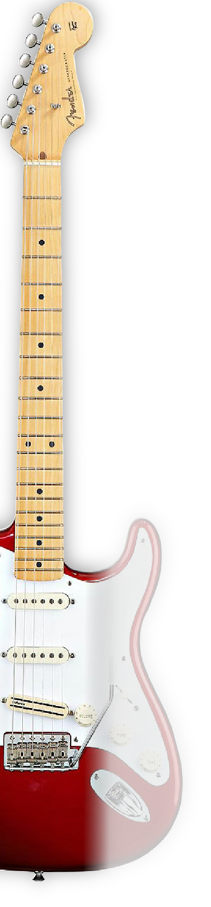 red fender stratocaster